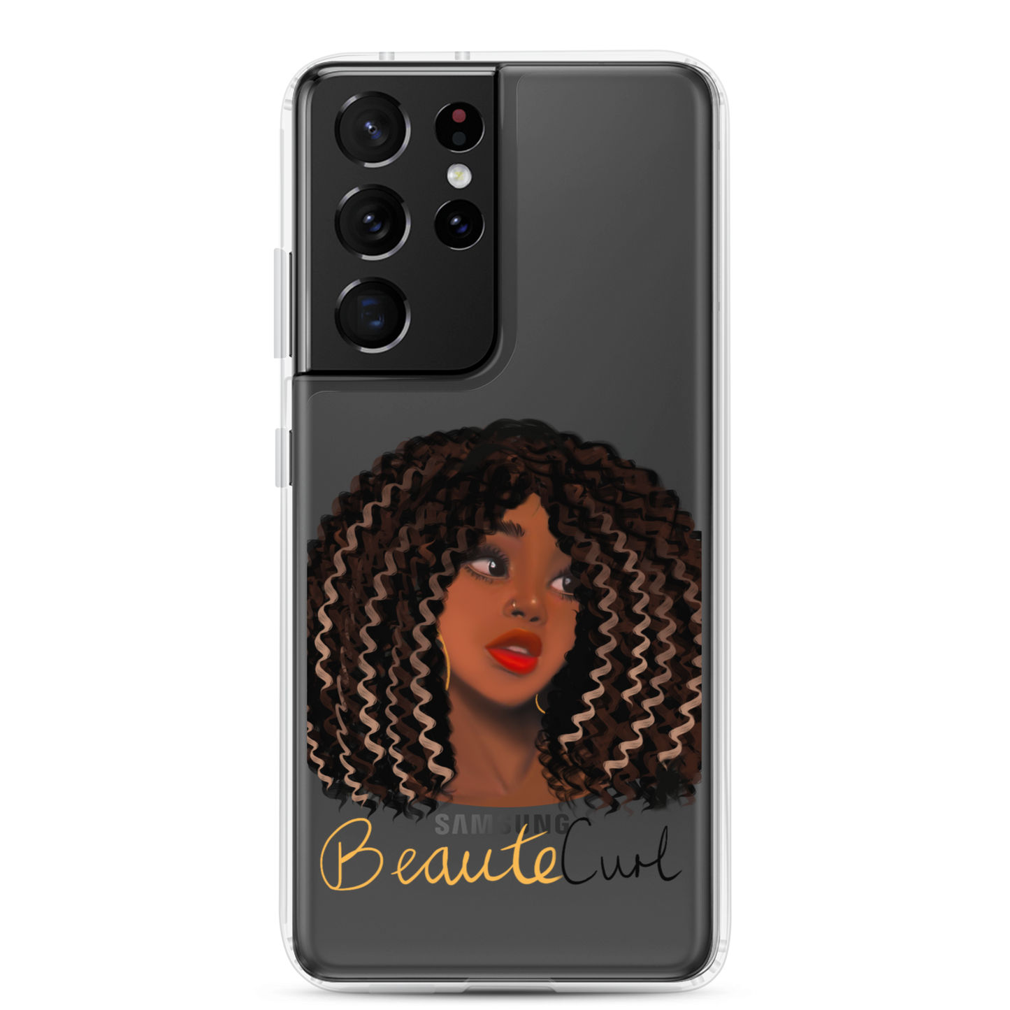 Wavy Hair Beaute Samsung Case