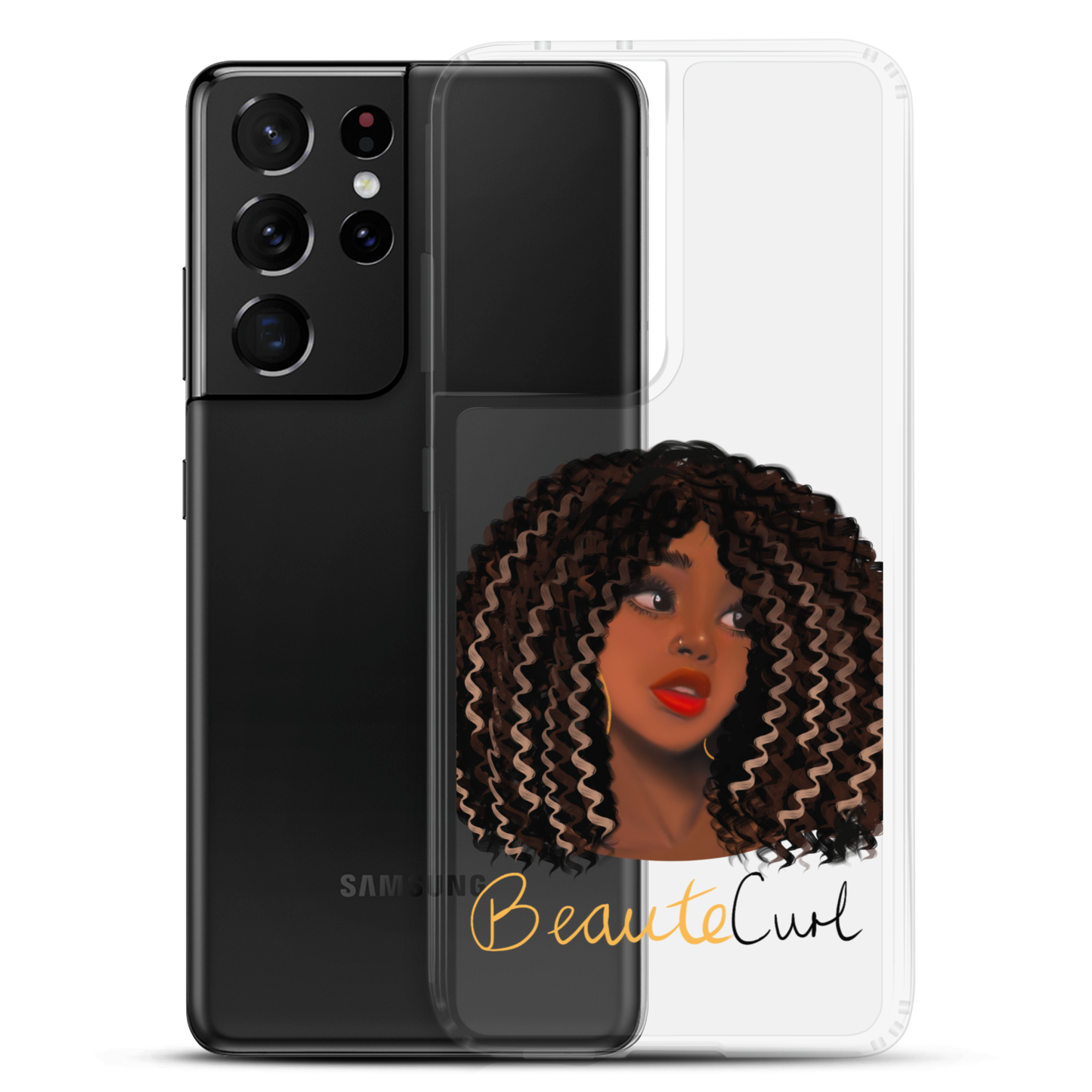 Wavy Hair Beaute Samsung Case