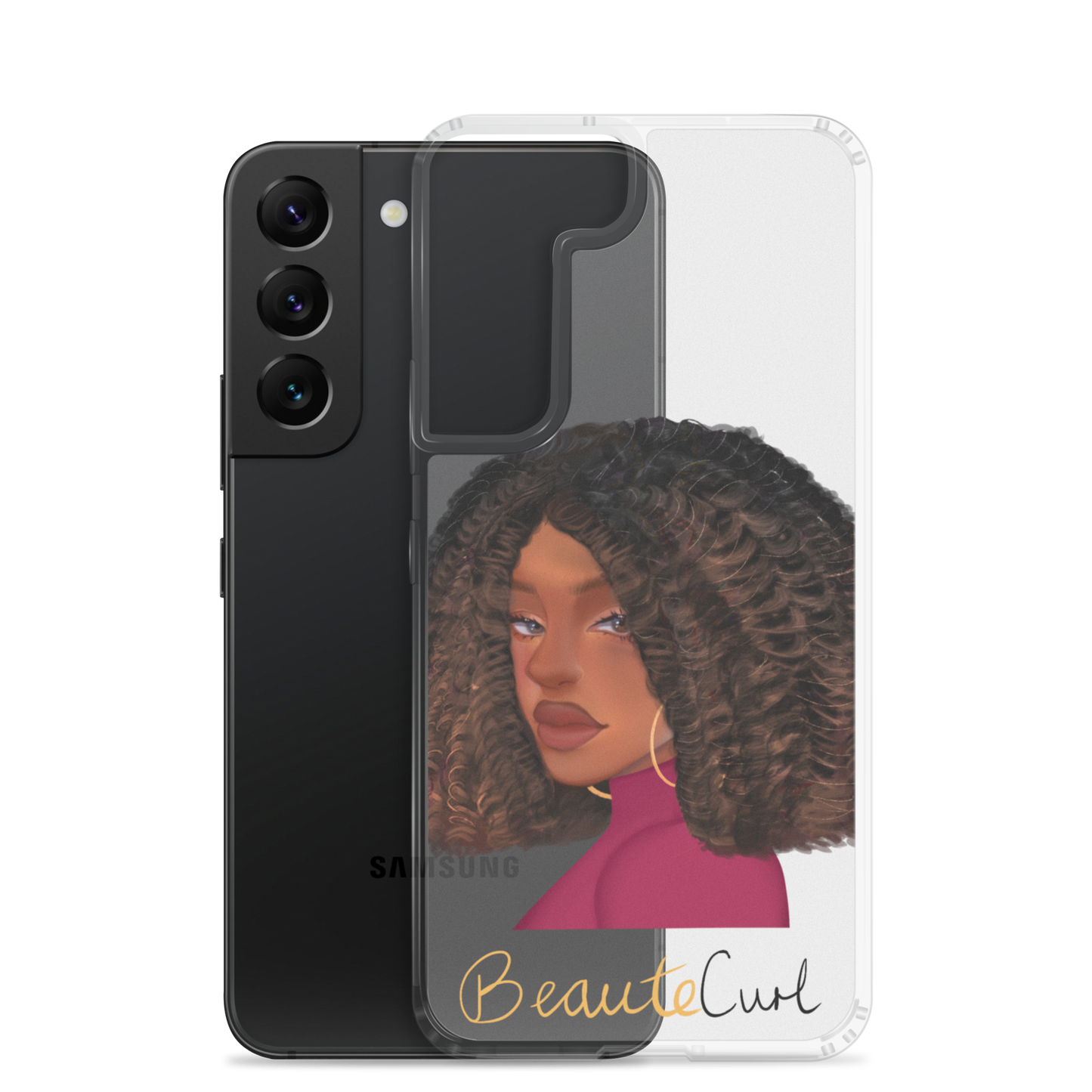 Curly Bob Beaute Samsung Case