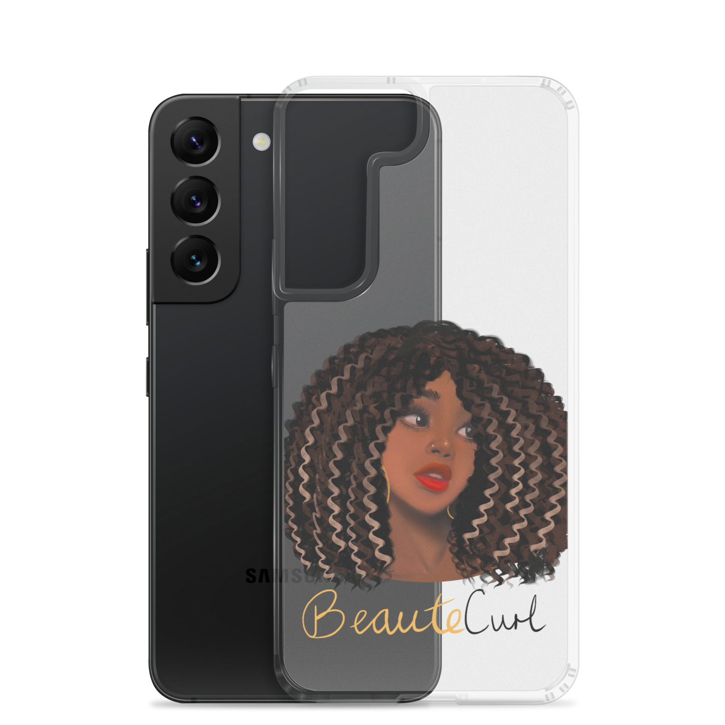 Wavy Hair Beaute Samsung Case