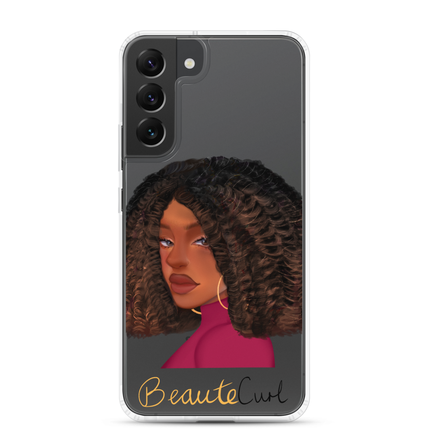 Curly Bob Beaute Samsung Case