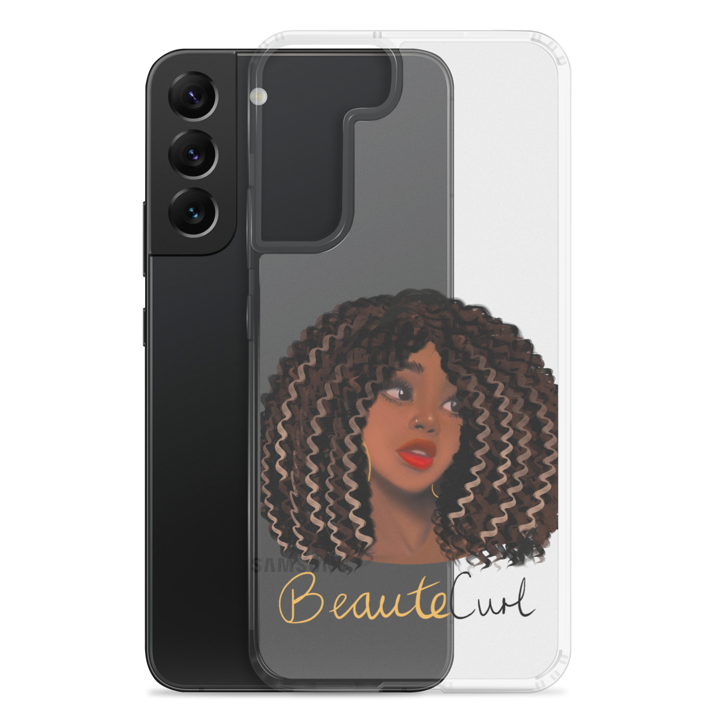 Wavy Hair Beaute Samsung Case