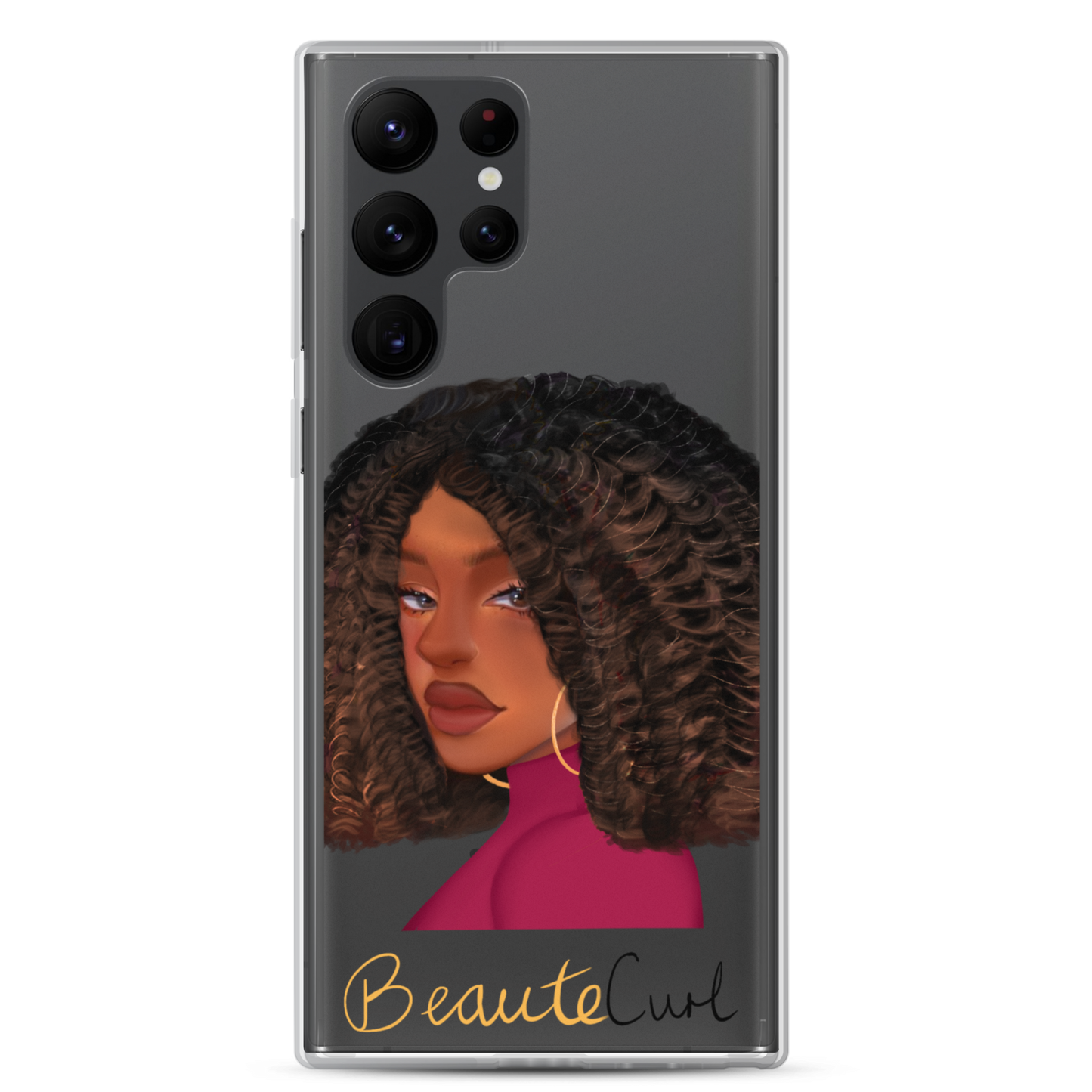 Curly Bob Beaute Samsung Case