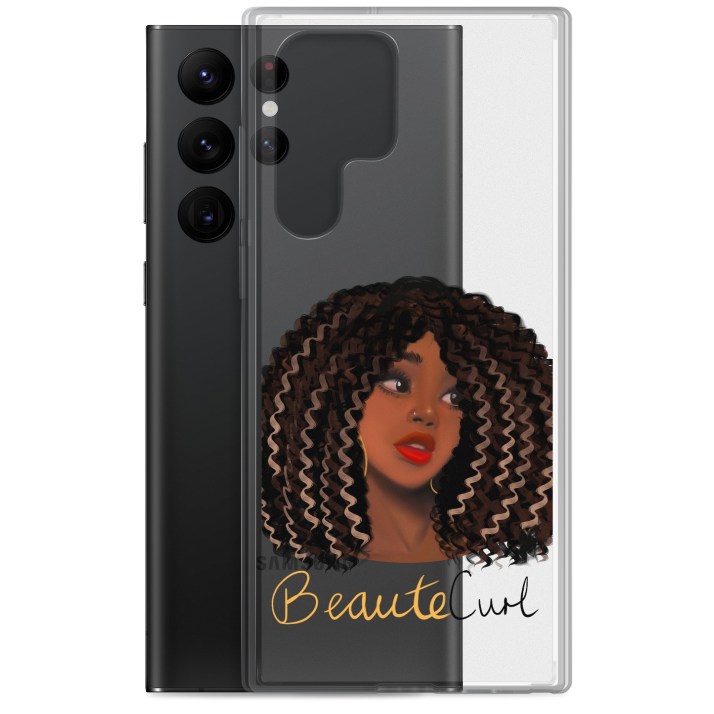 Wavy Hair Beaute Samsung Case