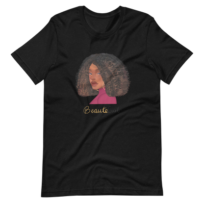 Curly Bob Beaute Unisex t-shirt