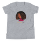 Curly Bob Beaute Youth Short Sleeve T-Shirt