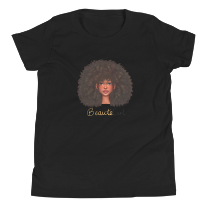 Afro Beaute Youth Short Sleeve T-Shirt