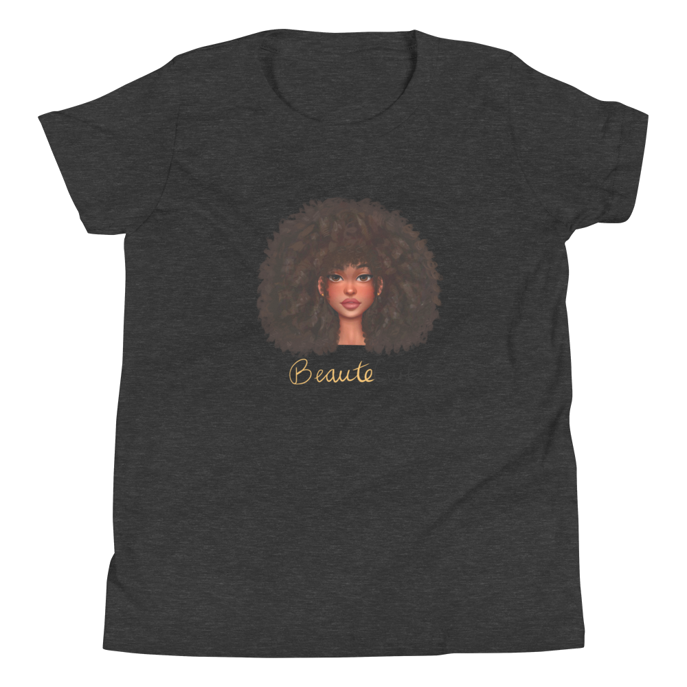 Afro Beaute Youth Short Sleeve T-Shirt